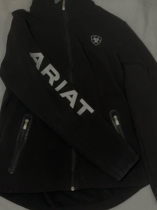 Ariat Other - AriatTEK Black Softshell Zip-Up Jacket Women’s Large Western Riding